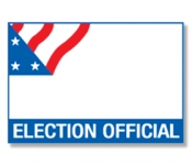 Election Official Badges