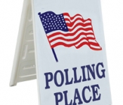 “Big Show” Polling Place Sign