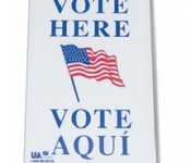Vote Here (bilingual)